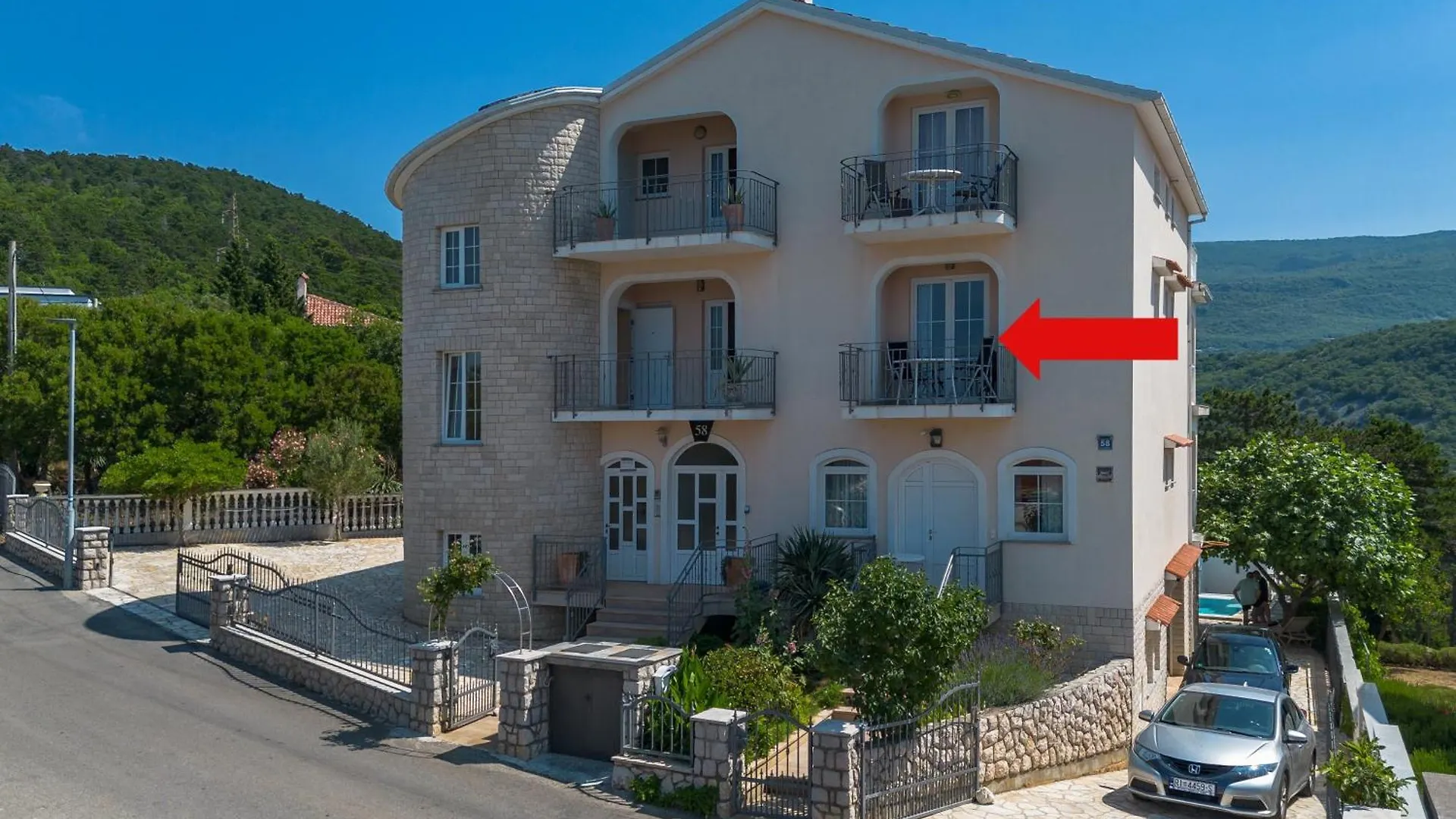 Tatil Evi Kuca Orhidea Villa Crikvenica Hırvatistan